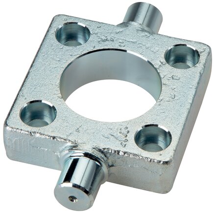 Exemplary representation: Flange swivel mounting